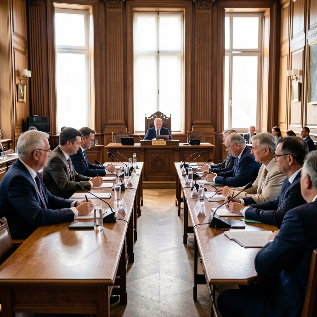 Посланици у засједању у Скупштини Crne Gore, парламентарна расправа